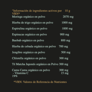 Green Ritual™ — Energía estable, digestión ligera y claridad mental